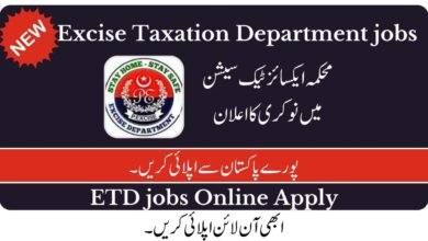 Excise Taxation Department Jobs