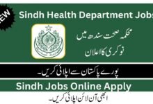 Sindh Health Department Jobs