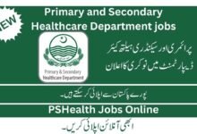 Primary and Secondary Healthcare Department jobs