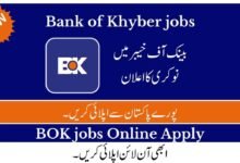 Bank of Khyber Jobs 2023